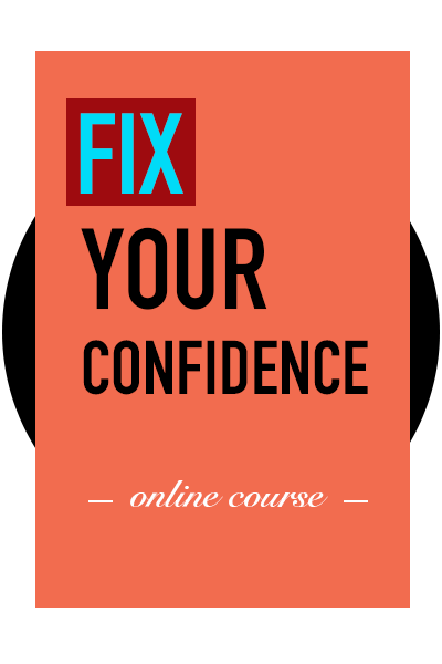 Fix Your Confidence online course banner